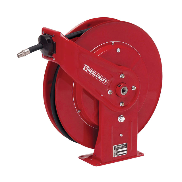 Hose Reel, Air/Water, 1/2" x 50', Single Hose, 300 psi