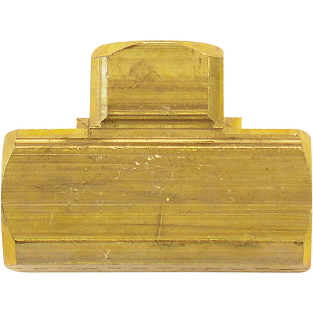 Female Pipe Tees, Brass, 1/8"