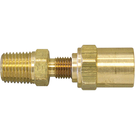 Fittings - Reusable Hose Fittings, 3/4" Dia., Brass