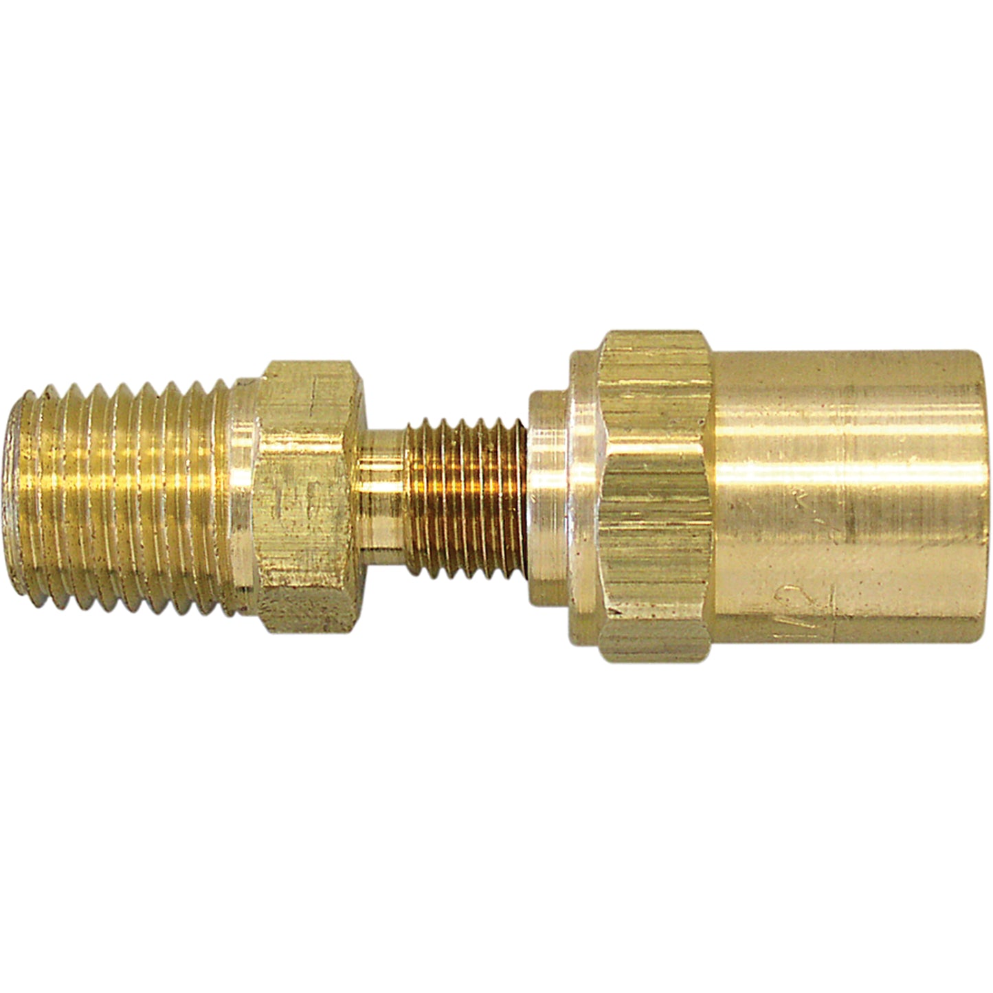 Fittings - Reusable Hose Fittings, 7/8" Dia., Brass