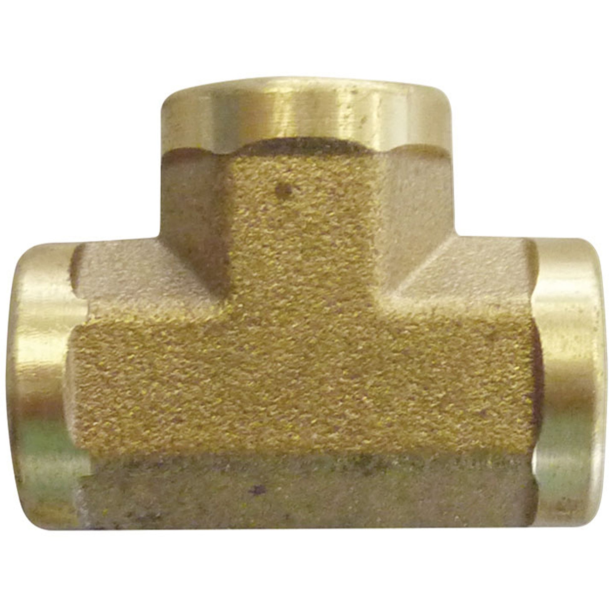 Female Pipe Tees, Brass, 3/8"