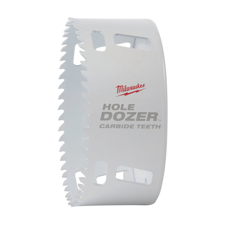 Carbide Hole Saw, 4", 1-31/50" Depth of Cut, Carbide