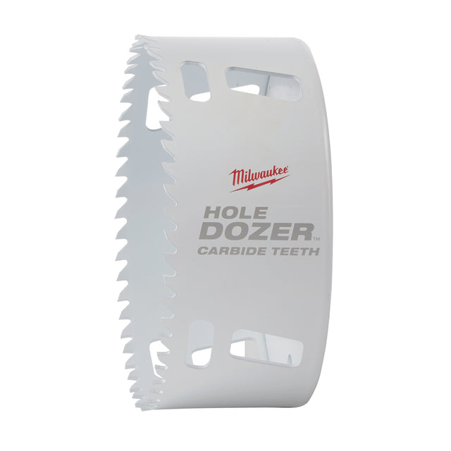 Carbide Hole Saw, 4", 1-31/50" Depth of Cut, Carbide