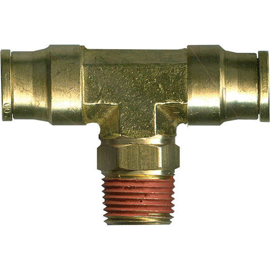 Swivel Branch Tee, Brass, 1/4" x 1/4"
