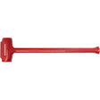 Sledge Head Dead Blow Hammer, 5.47 lbs., Smooth Grip, 20" L