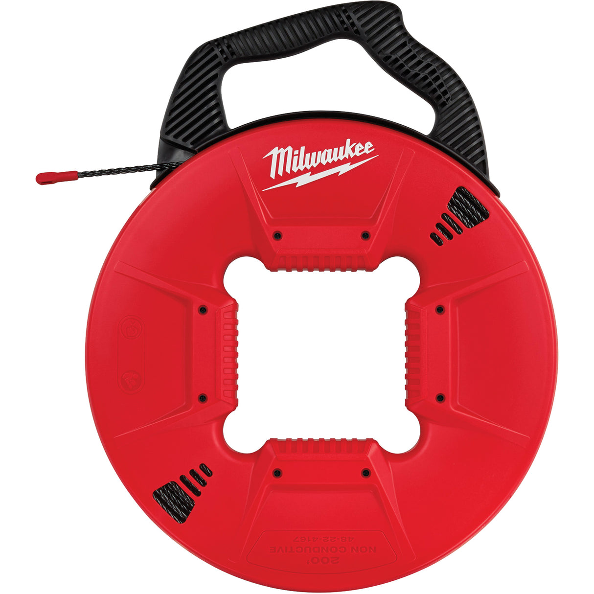 Fish Tape with Non-Conductive Tip