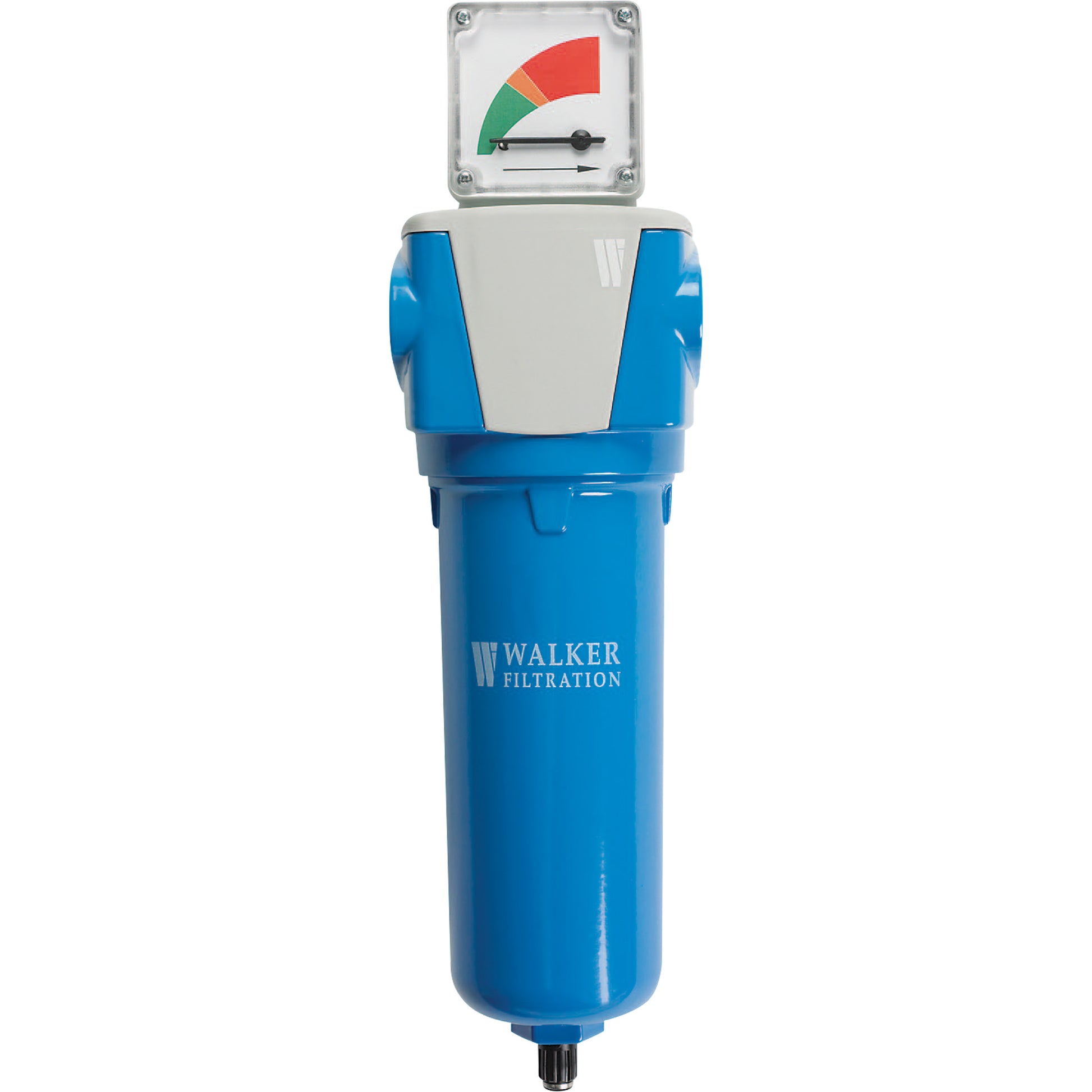 Coalescing Pre-Filter with Differential Gauge, Standard, 3/4" NPT, Automatic Drain, For Dust/Particles