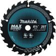 Max-Efficiency Circular Saw Blade, 6-1/2", 25 Teeth, Laminate/Wood Use