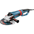 High Performance Large Angle Grinder, 9", 120 V, 15 A, 6500 RPM