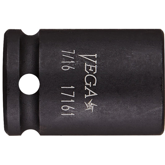 Socket, Impact, 8 mm, 1/4" Drive, 6 Points