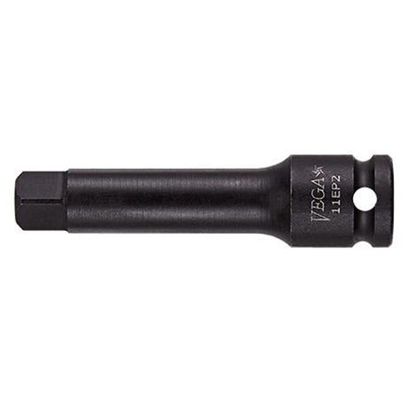 Pin Lock Impact Socket Extension, Impact, 1/4" Drive, 4" L