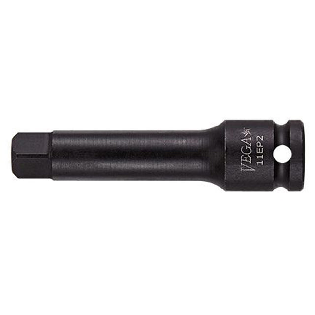 Pin Lock Impact Socket Extension, Impact, 1/4" Drive, 4" L