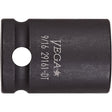 Thin Walled Socket, Impact, 9/16", 3/8" Drive, 12 Points