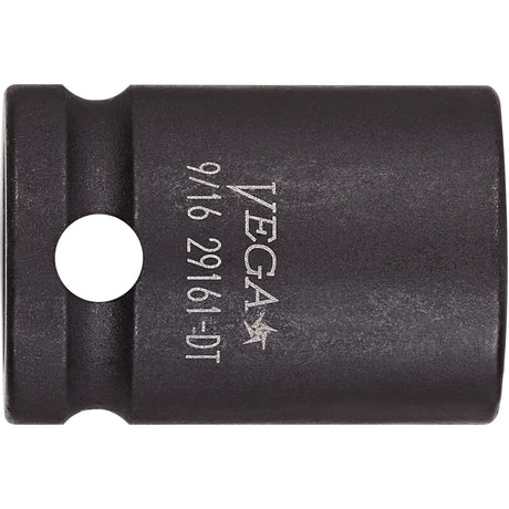 Thin Walled Socket, Impact, 9/16", 3/8" Drive, 12 Points