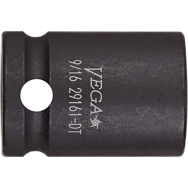 Thin Walled Socket, Impact, 9/16", 3/8" Drive, 12 Points