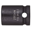 Thin Walled Socket, Impact, 9/16", 3/8" Drive, 6 Points