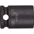 Socket, Impact, 1/2", 3/8" Drive, 6 Points