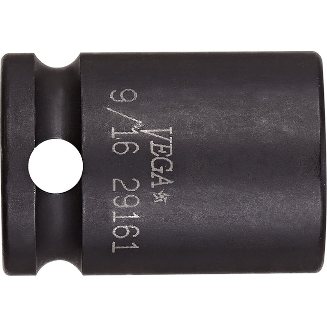 Socket, Impact, 1/2", 3/8" Drive, 6 Points