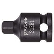 Ball Lock Socket Extension, Impact, 3/8" Drive, 1-1/2" L