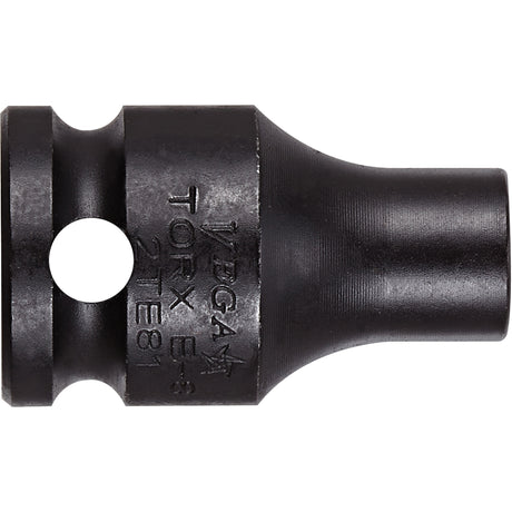 Torx Sockets, Impact, E-1, 3/8" Drive