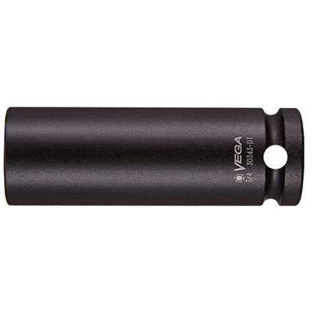 Socket, Impact, 19 mm, 1/2" Drive, 12 Points, Deep