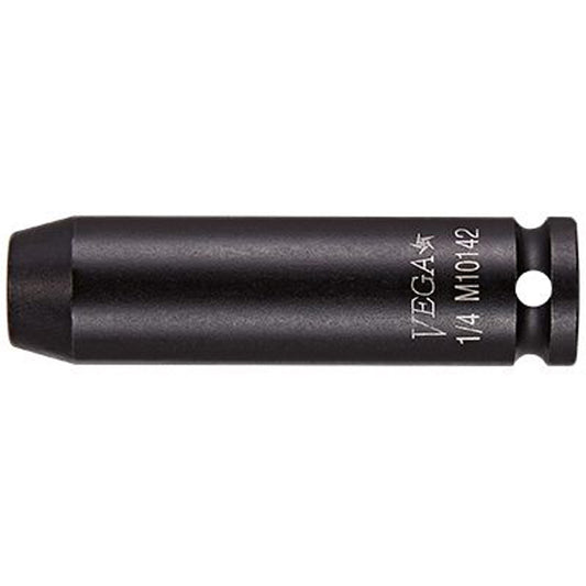 Socket, Impact, 15 mm, 1/4" Drive, 6 Points, Deep