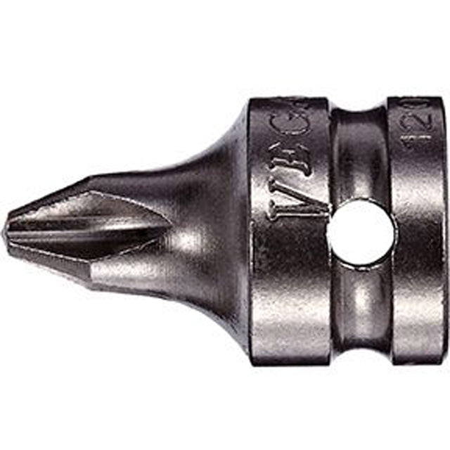 Bit Socket, Phillips, #1 x 3/4" L, 1/4" Drive