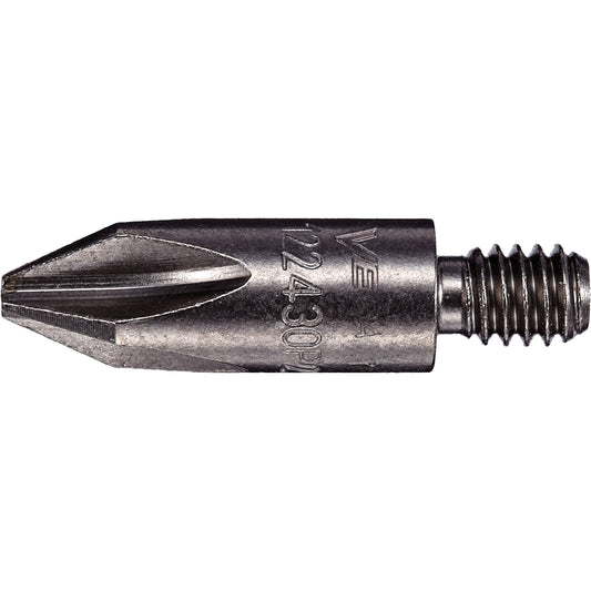 Phillips 12-24 Threaded Bit