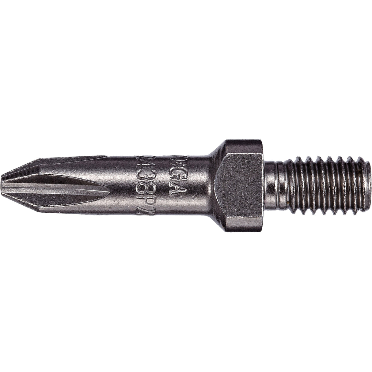 X-Hard Phillips 1/4"-24 Threaded Bit