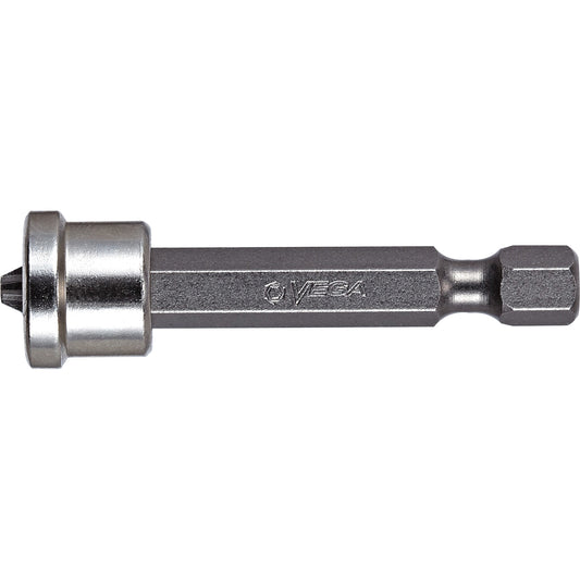 Power Bit with Drywall Indenter, Phillips, #2 Tip, 1/4" Drive Size, 2" Length