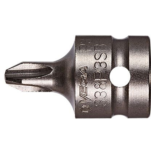 Bit Socket, Phillips, #3 x 2-7/8" L, 1/2" Drive