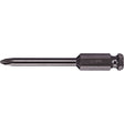 Power Bit, Phillips, #4 Tip, 7/16" Drive Size, 3-1/2" Length