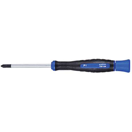 Phillips Precision Screwdriver, #0, 5-1/2" L, Cushion Grip Handle