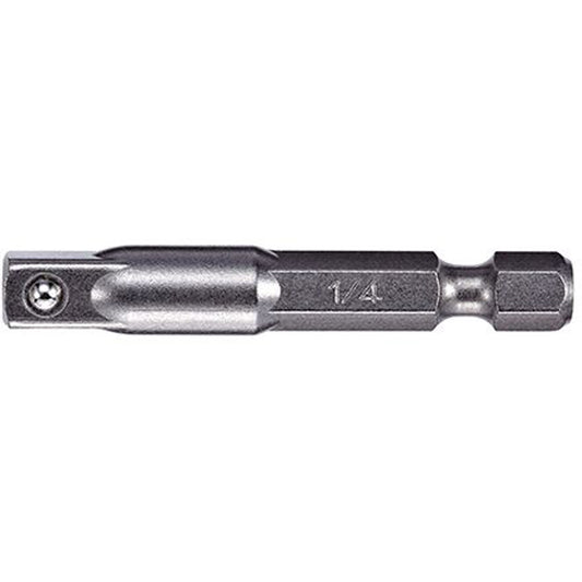 Adapter & Extension, 1/4" Drive Size, 1/4" Male Size, Ball, 3" L