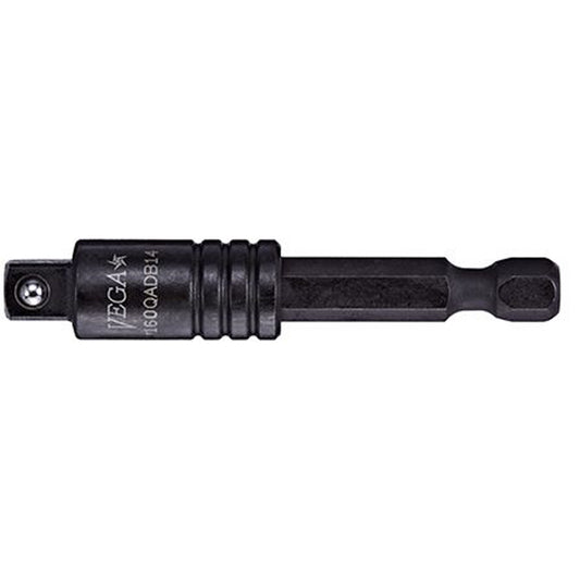Quick Release Adapter & Extension, 1/4" Drive Size, 1/4" Male Size, Ball, 3" L