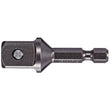 Adapter & Extension, 1/4" Drive Size, 1/2" Male Size, Pin, 2" L
