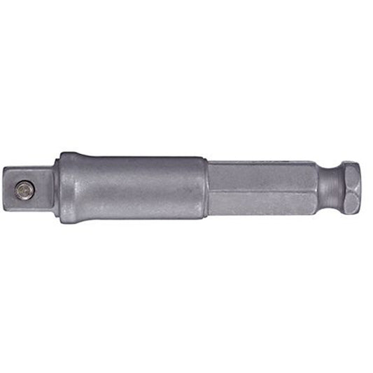 Adapter & Extension, 7/16" Drive Size, 1/2" Male Size, Pin, 3" L