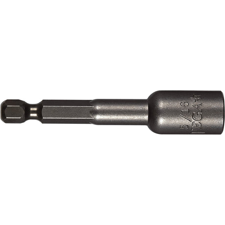Lobular Nutsetter, 7/16" Tip, 1/4" Drive, 2-9/16" L, Magnetic