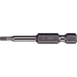 Power Bit, Hex, 2.5 mm Tip, 1/4" Drive Size, 3-1/2" Length