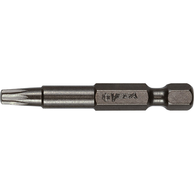 Power Bit, Double-Square, #2 Tip, 1/4" Drive Size, 2" Length