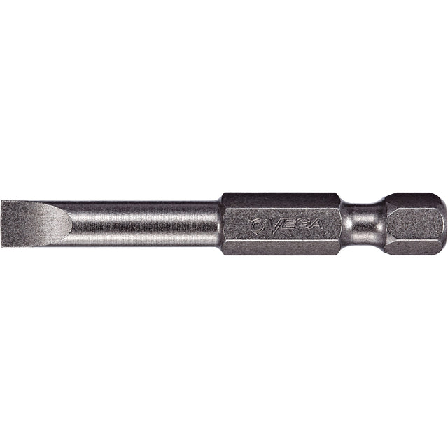 Power Bit, Slot, 0.028 x 0.14 Tip, 1/4" Drive Size, 2" Length