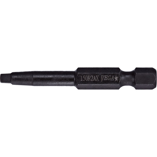 X-Hard Power Bit, Square, #2 Tip, 1/4" Drive Size, 3-1/2" Length