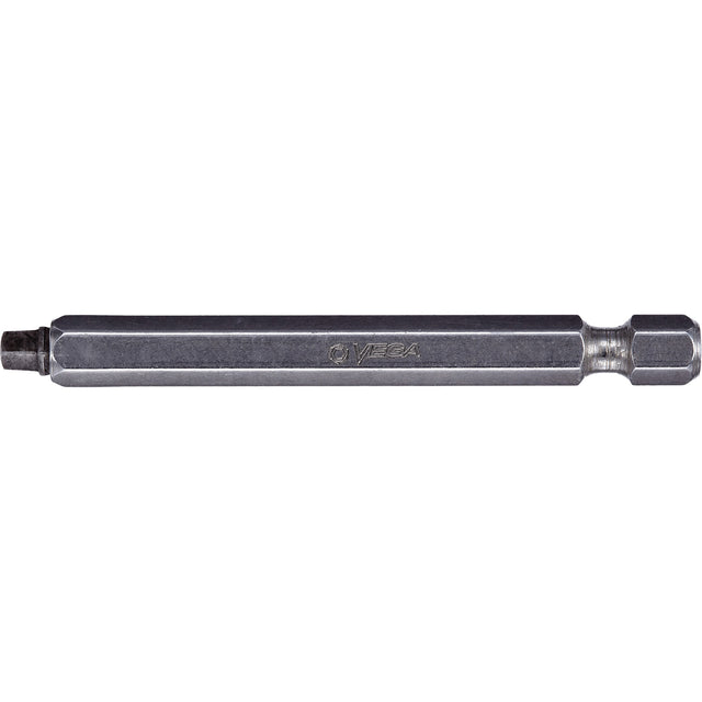 Two-Piece Construction Power Bit, Square, #1 Tip, 1/4" Drive Size, 3-1/2" Length