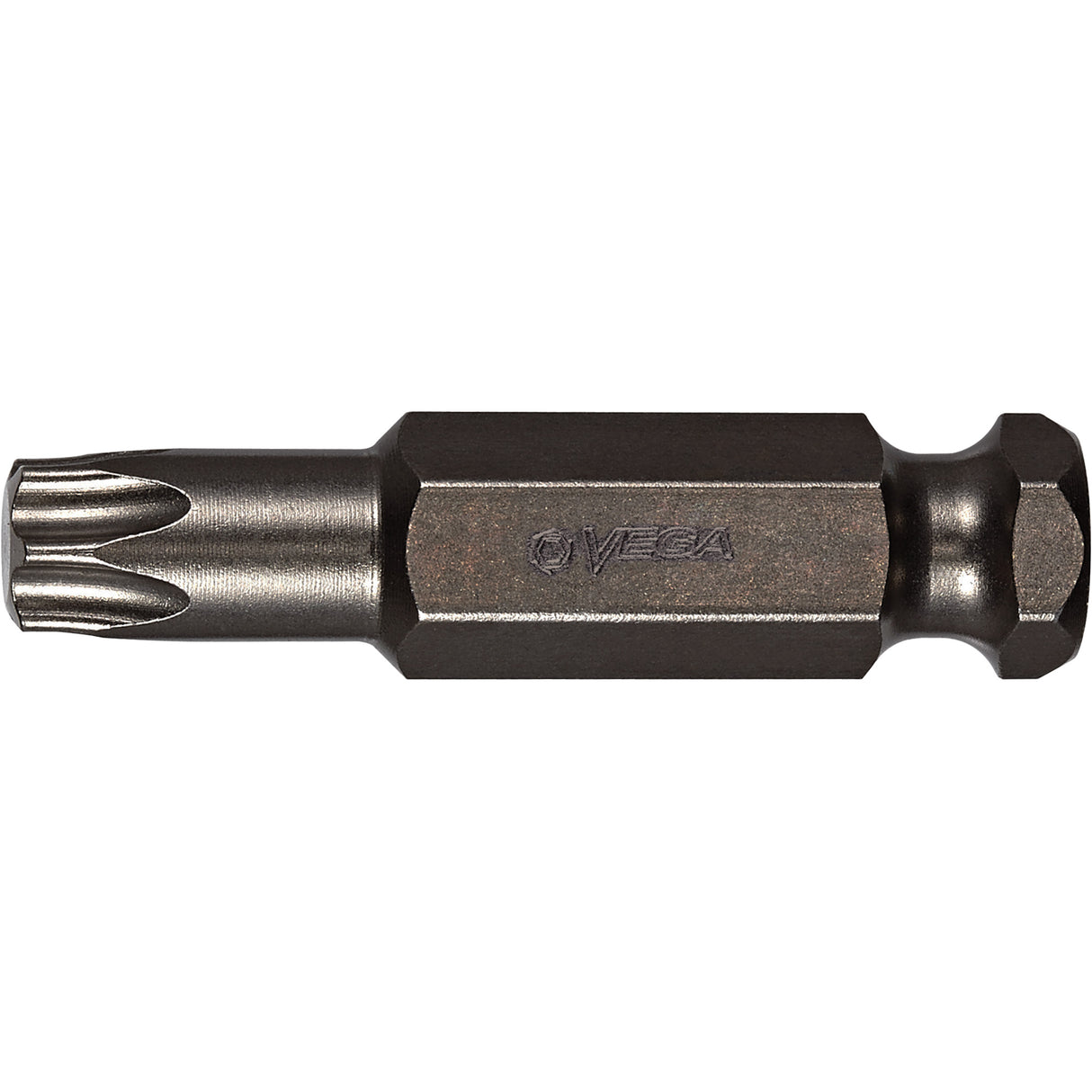 Power Bit, Torx, T-45 Tip, 7/16" Drive Size, 2" Length