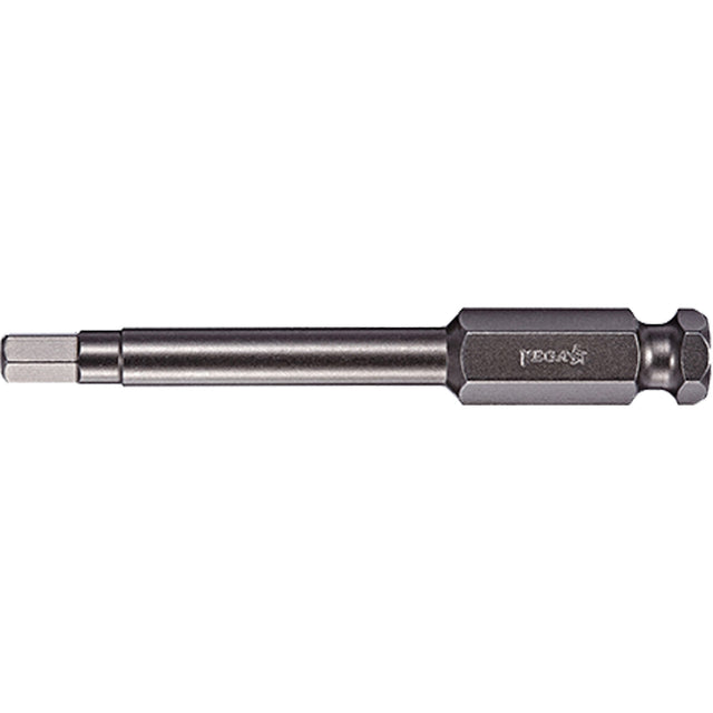Power Bit, Hex, 5/32" Tip, 7/16" Drive Size, 3-1/2" Length