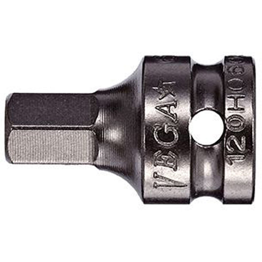 Socket Bit, Hex, 5/16" x 3/4" L, 1/4" Drive
