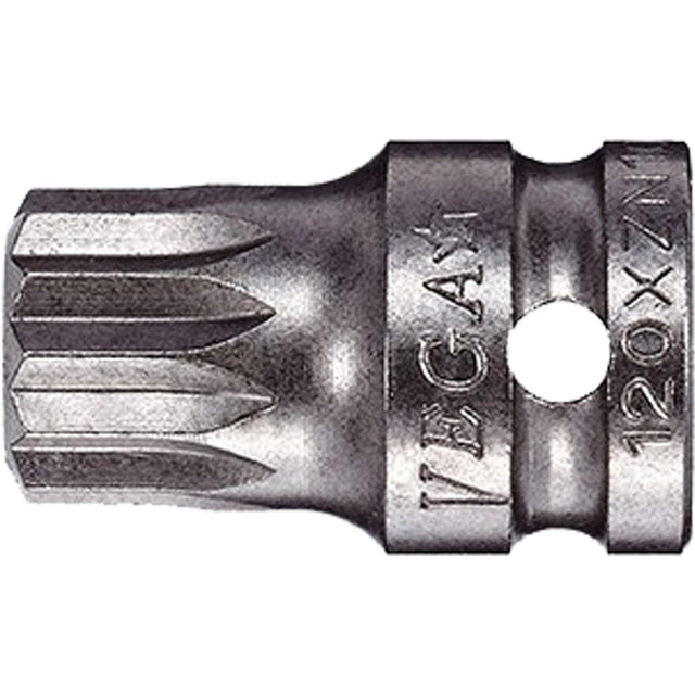 Socket Bit, Triple Square, 12 x 3/4" L, 1/4" Drive