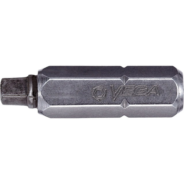 Two-Piece Construction Insert Bit, Square, #0, 1/4" Drive