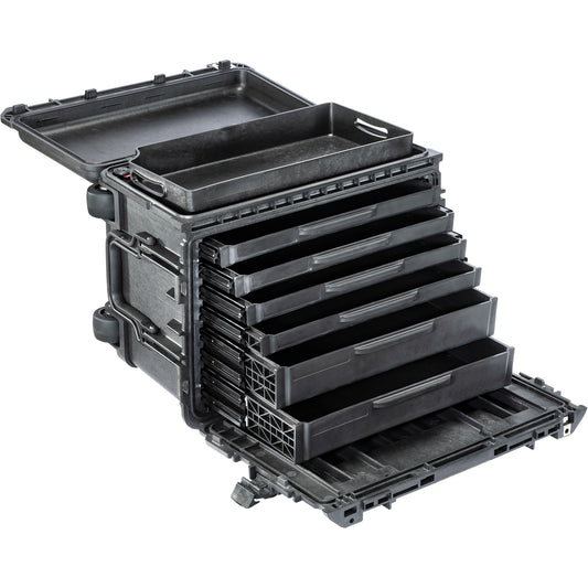 Gen 2 Mobile Tool Chest, 24" W, 7 Drawers, Black