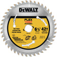 FlexVolt® TrackSaw™ Blade, 6-1/2", 42 Teeth, Wood Use